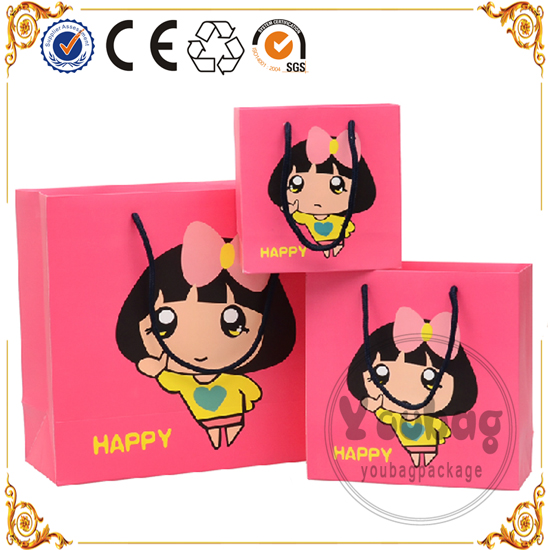 Shopping Paper Bag With Recycled Paper
