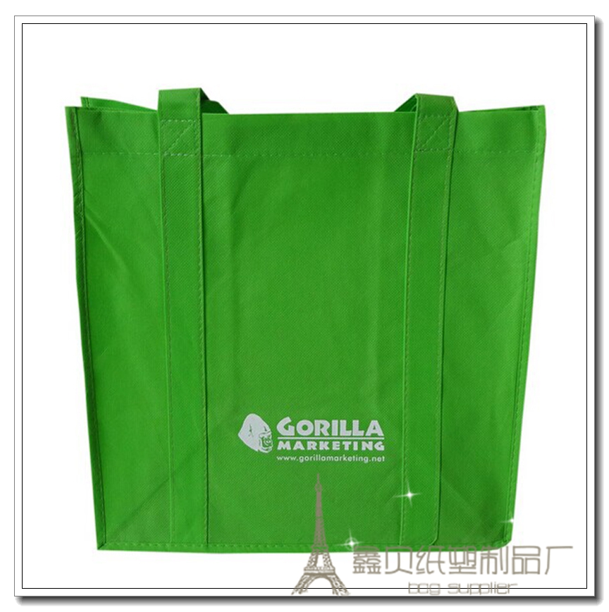 non woven bag with handle to bottom