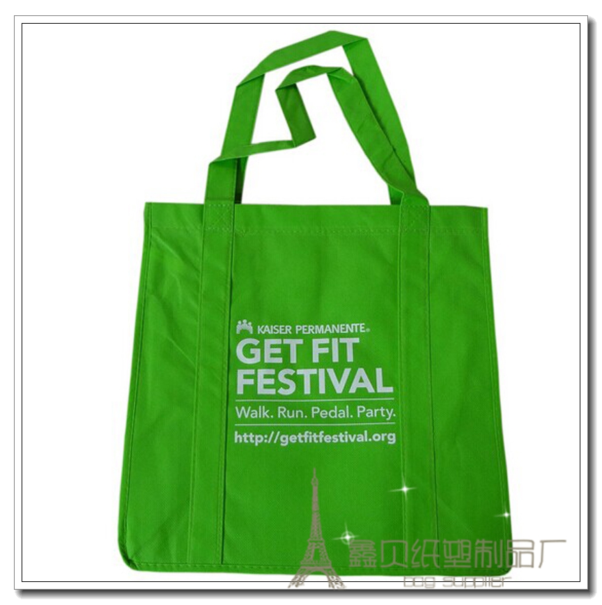 non woven bag with handle to bottom