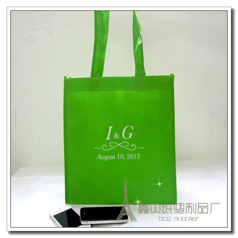 green non woven bag