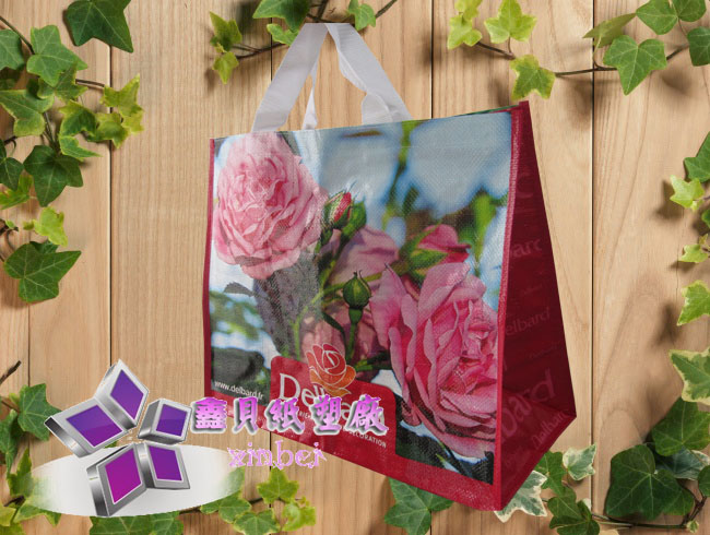 colorful printing pp woven bag